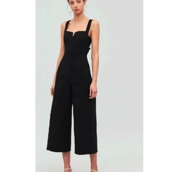 Rolla Coster New! Black Crop Jumpsuit - Picture 1 of 2